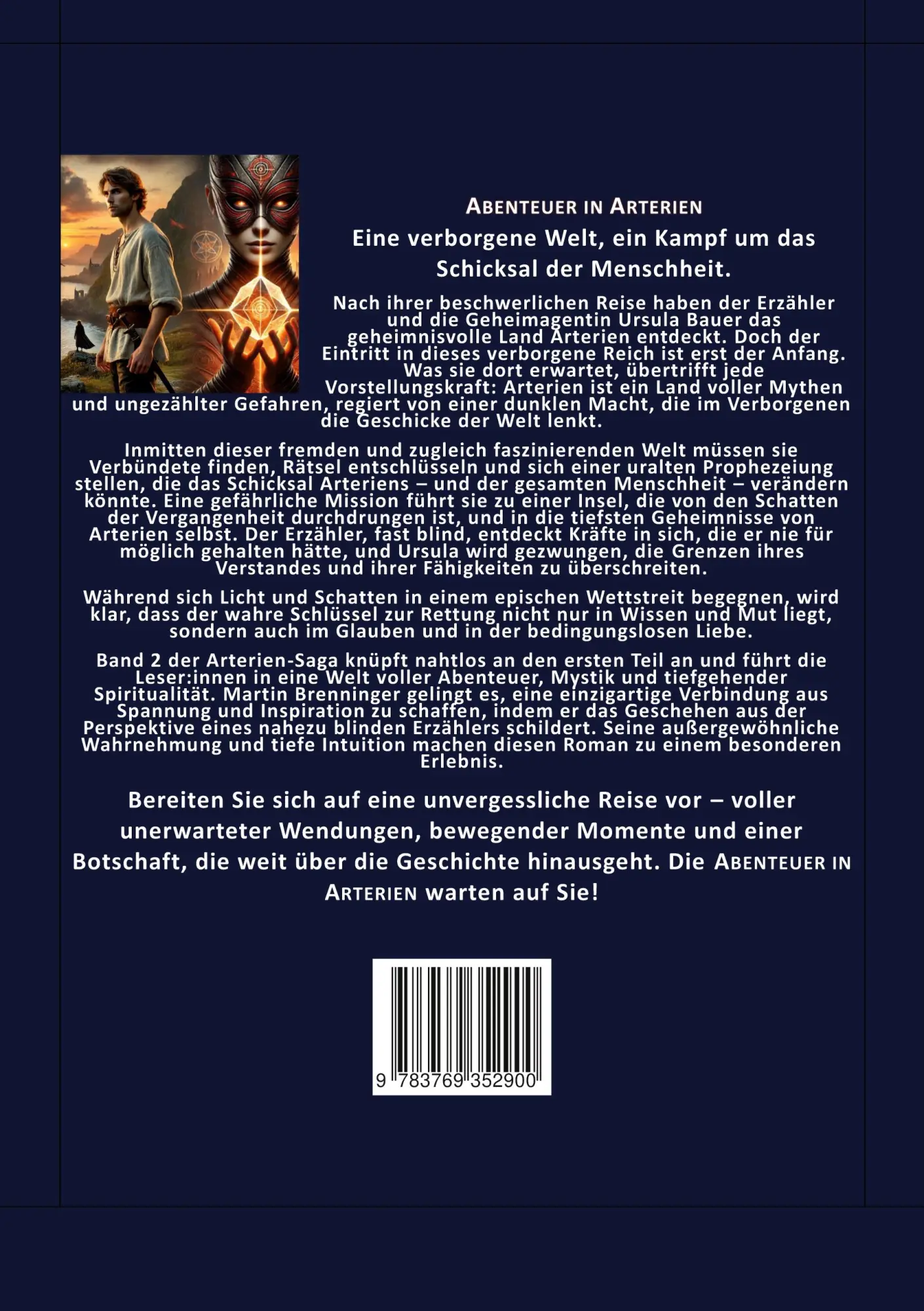 Rückseite: 9783769352900 | Abenteuer in Arterien | Martin Brenninger | Taschenbuch | 234 S.