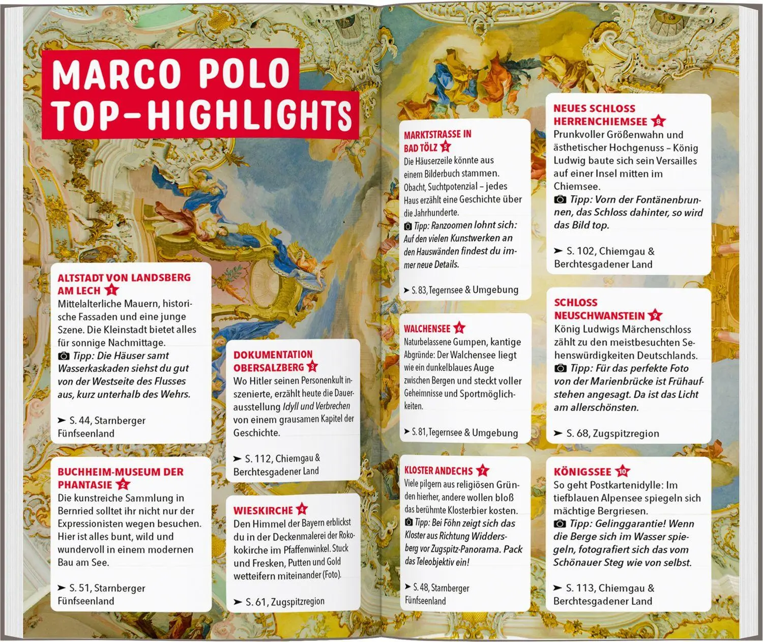 Bild: 9783829742900 | MARCO POLO Reiseführer Oberbayern | Anne Kathrin Koophamel (u. a.)