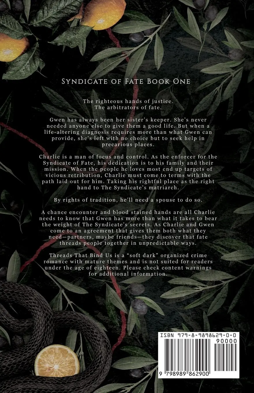 Rückseite: 9798989862900 | Threads That Bind Us | Rae Douglas | Taschenbuch | Englisch | 2024