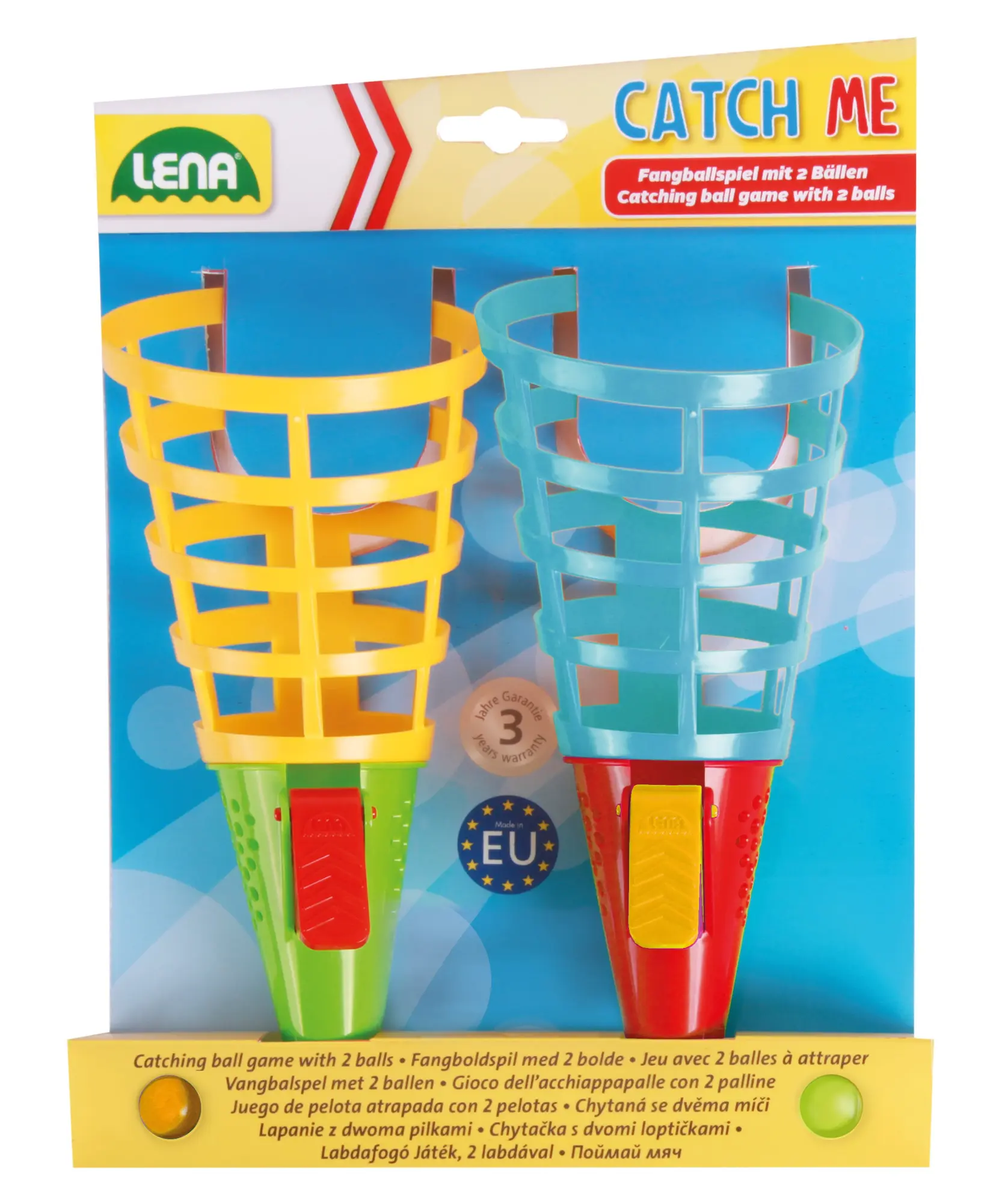 Cover: 4006942823000 | LENA 61221 - Fangballspiel, Duo-Pack | 61221/20 | deutsch | 2017