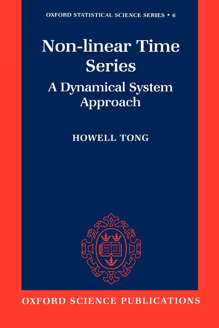 Cover: 9780198523000 | Non-Linear Time Series ' a Dynamical System Approach ' | Tong (u. a.)