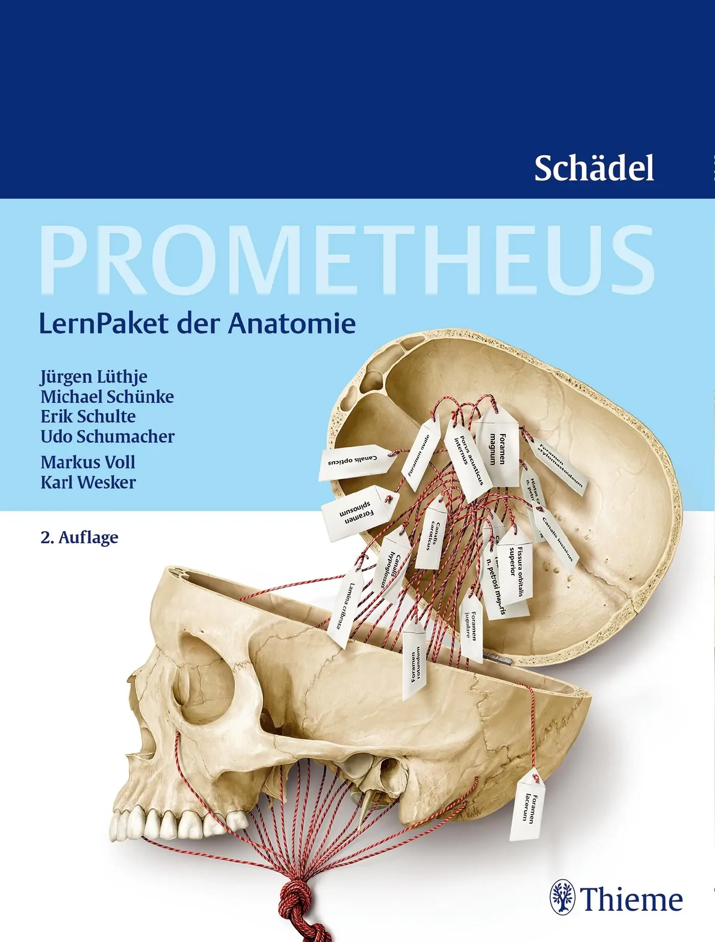 Cover: 9783132403000 | PROMETHEUS LernPaket Anatomie Schädel | Jürgen Lüthje (u. a.) | Buch Cover: 9783132403000 | PROMETHEUS LernPaket Anatomie Schädel | Jürgen Lüthje (u. a.) | Buch