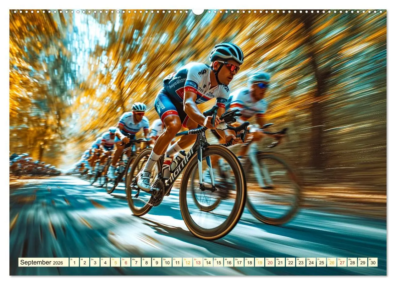 Bild: 9783457463000 | Radrennen - tolle Momente (Wandkalender 2026 DIN A2 quer), CALVENDO...