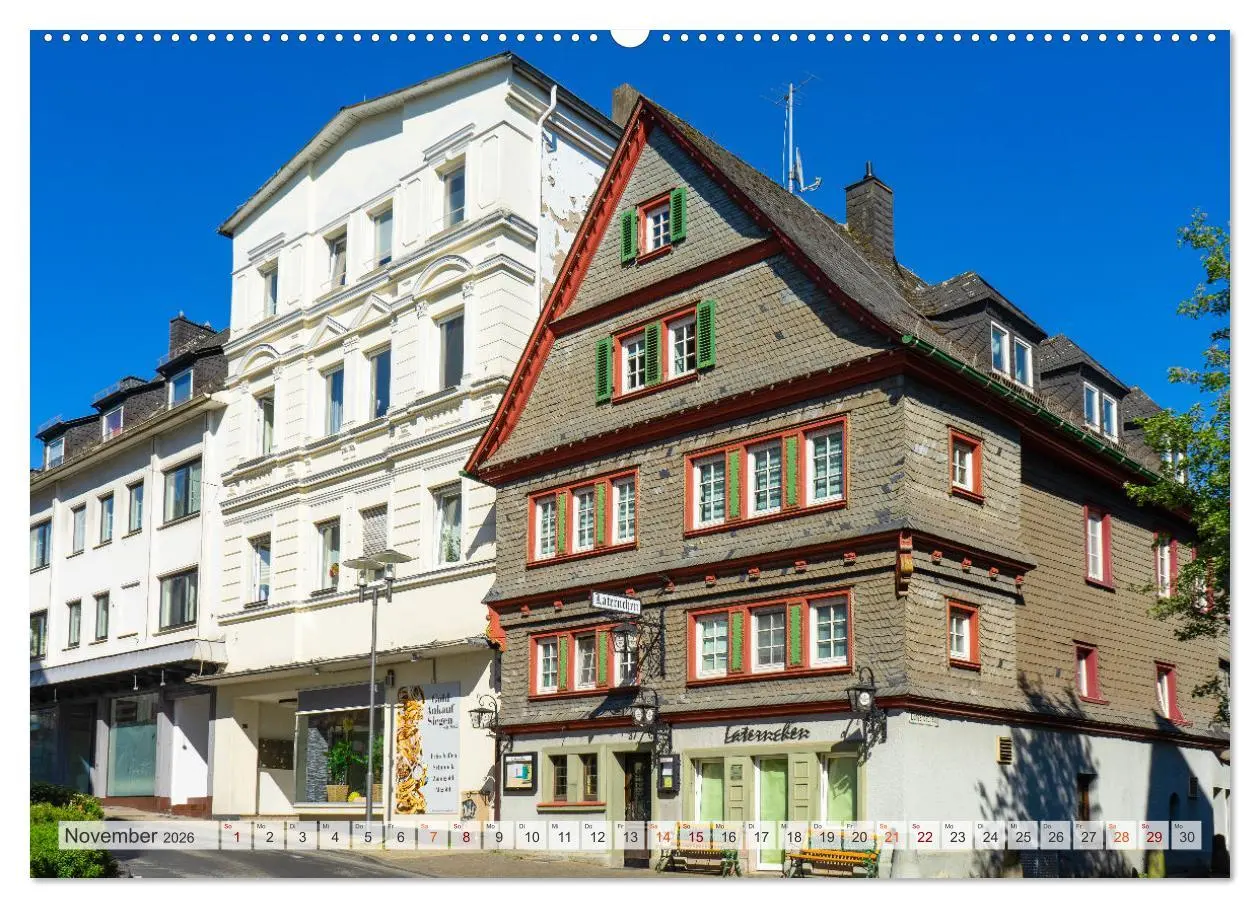 Bild: 9783457603000 | Stadt Siegen Impressionen (Wandkalender 2026 DIN A2 quer), CALVENDO...