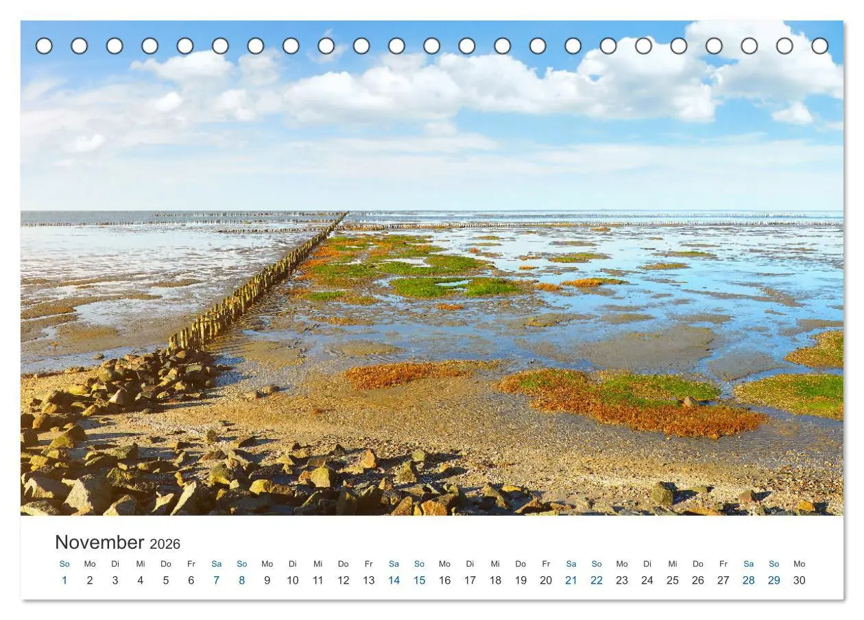 Bild: 9783457913000 | Deutsche Küste - Nordsee und Ostsee (Tischkalender 2026 DIN A5...