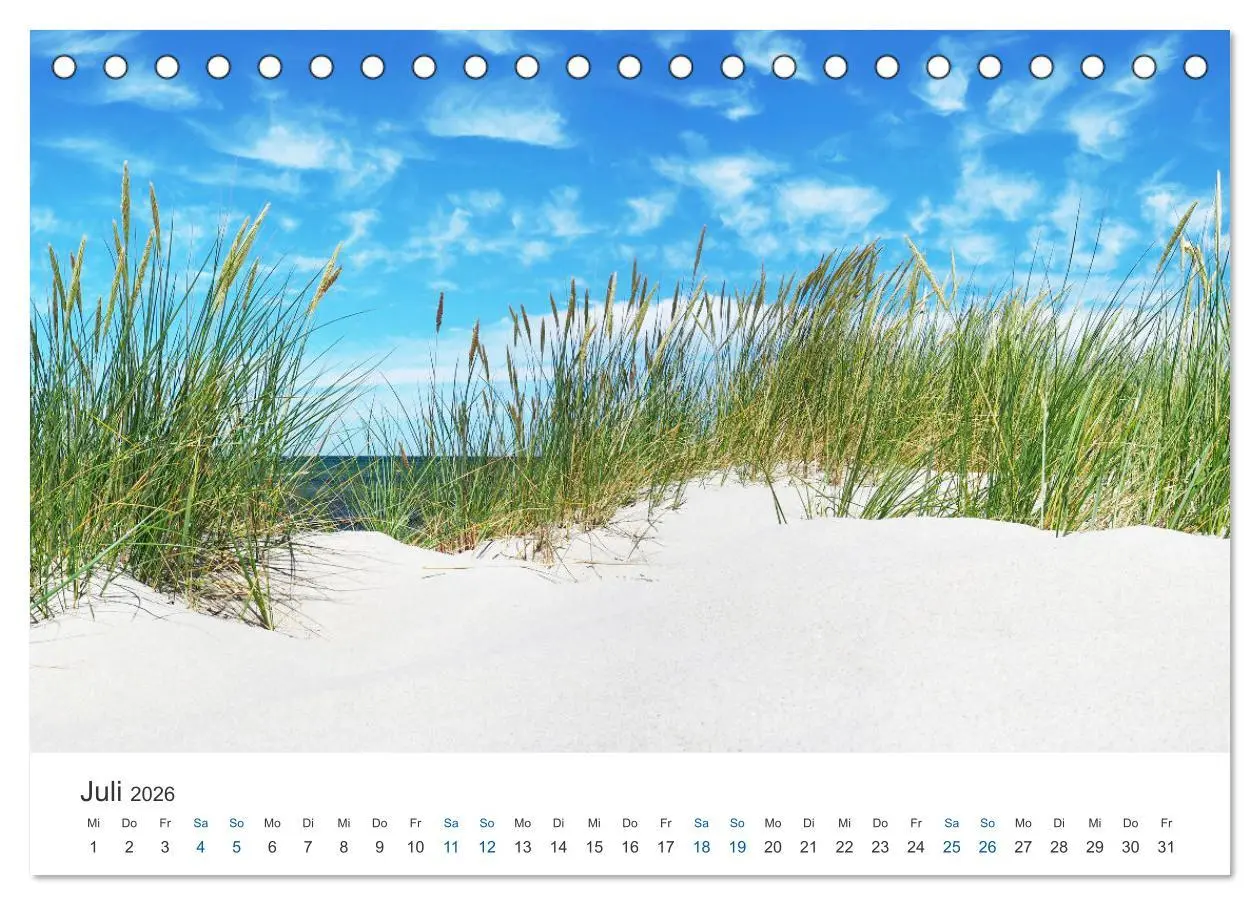Bild: 9783457913000 | Deutsche Küste - Nordsee und Ostsee (Tischkalender 2026 DIN A5...
