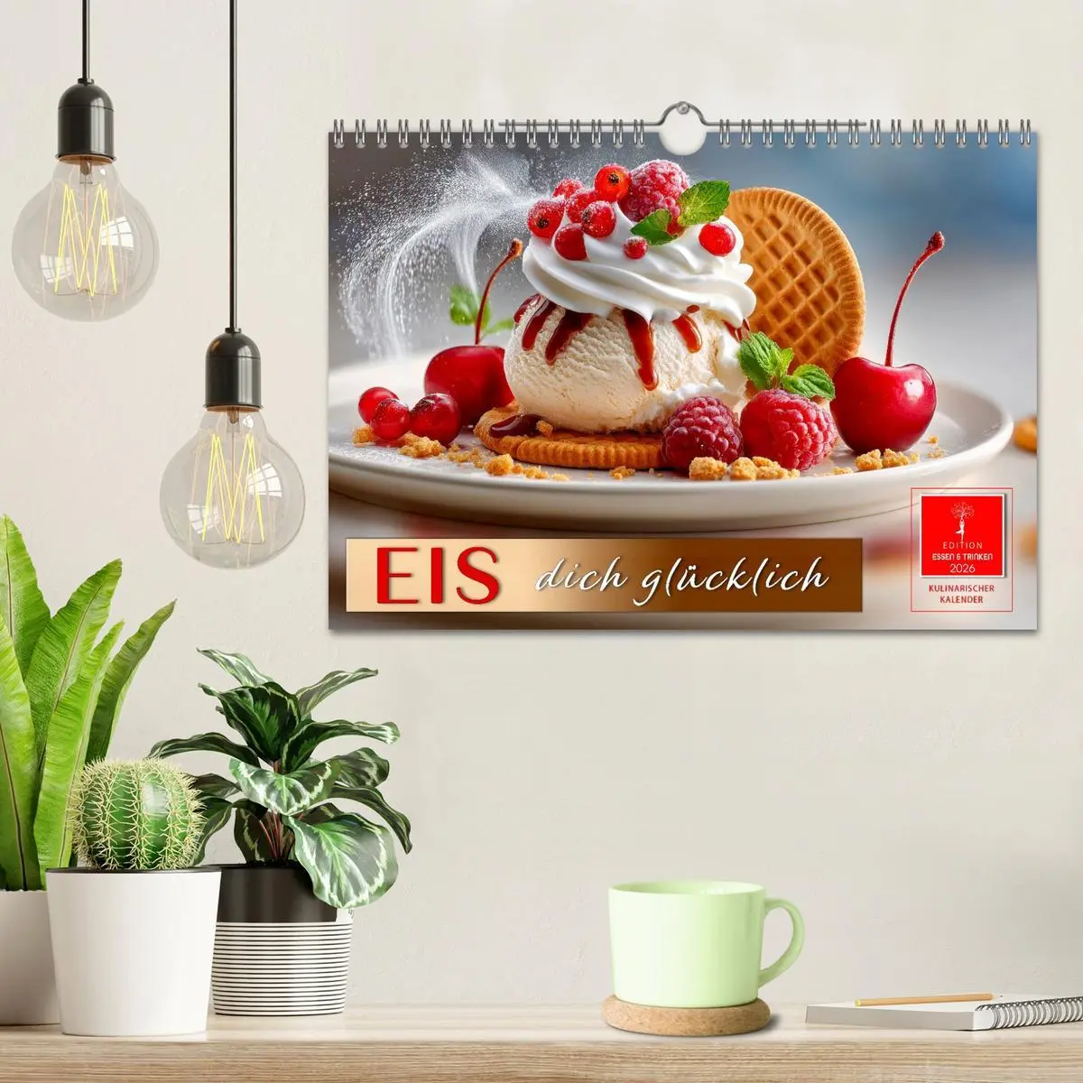 Bild: 9783516623000 | EIS dich glücklich (Wandkalender 2026 DIN A4 quer), CALVENDO...