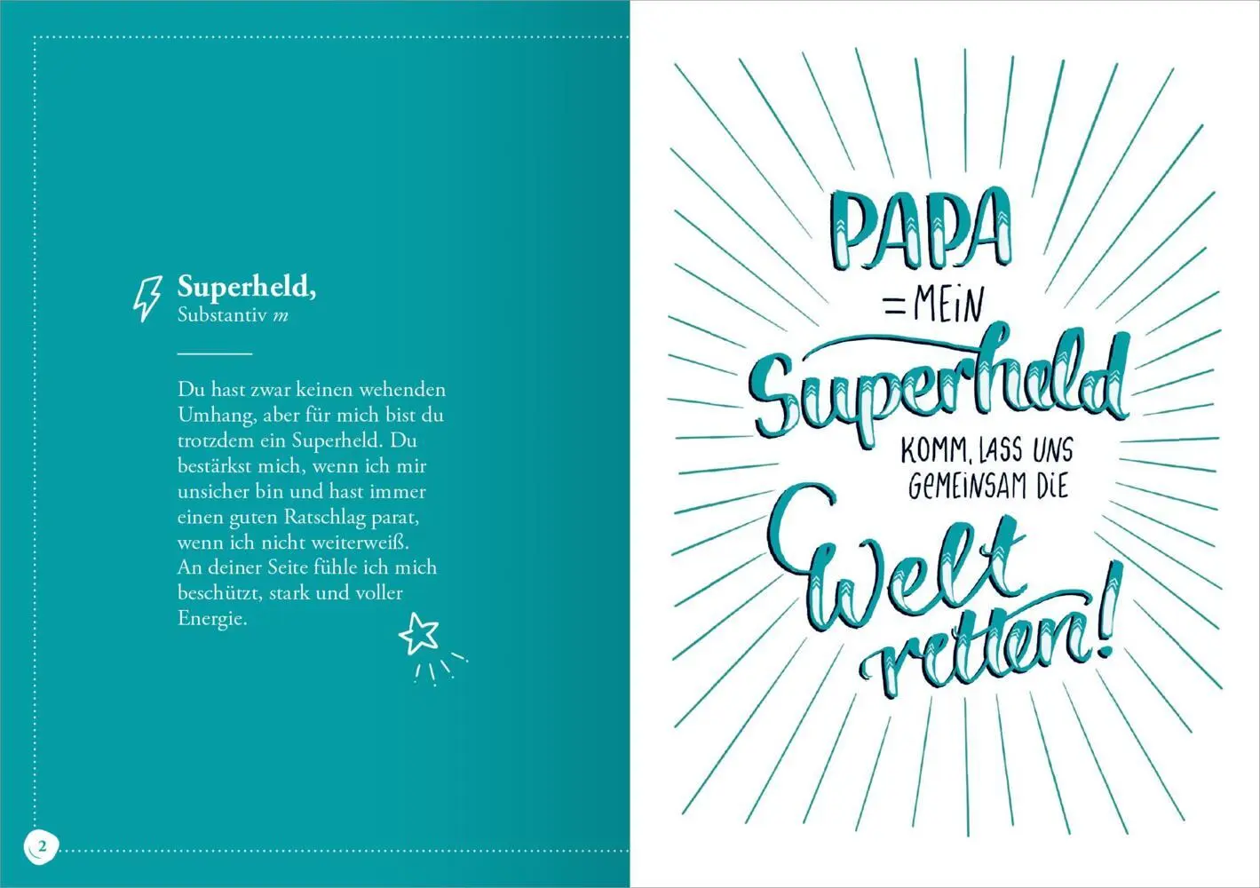 Autor: 9783845853000 | Papa (Substantiv, m) | 50 Gründe, warum du der Allerbeste bist! | Buch