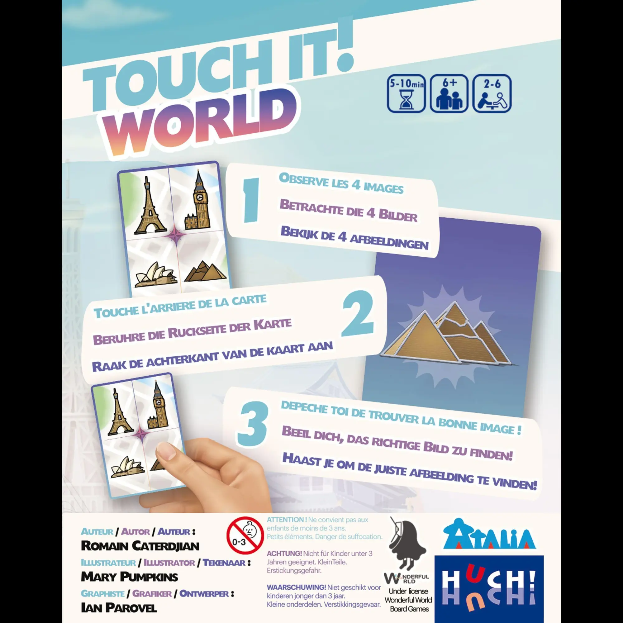 Bild: 4260071883100 | Touch it - World | Romain Caterdjian | Spiel | 883100 | Deutsch | 2024