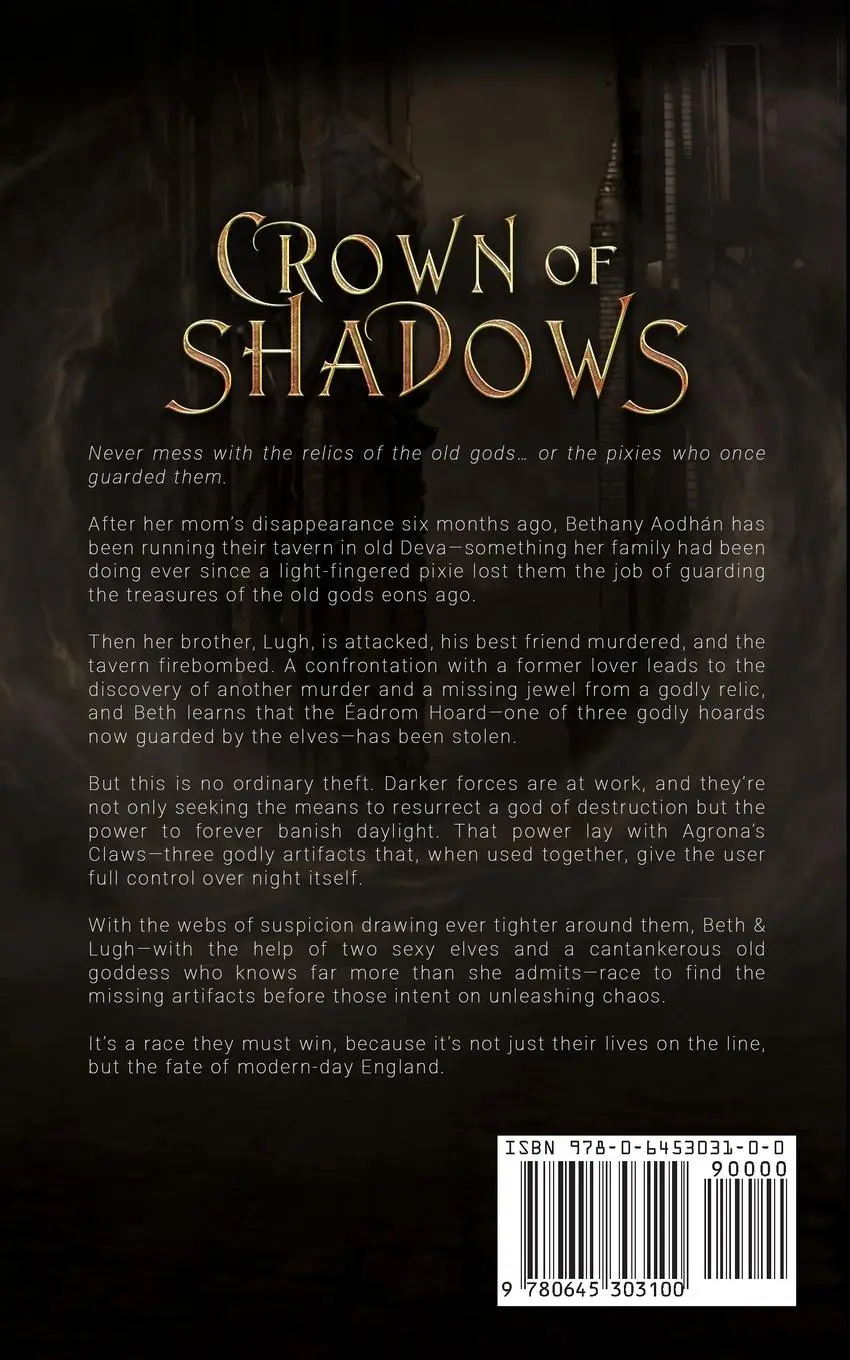 Rückseite: 9780645303100 | Crown of Shadows | Keri Arthur | Taschenbuch | Englisch | 2022