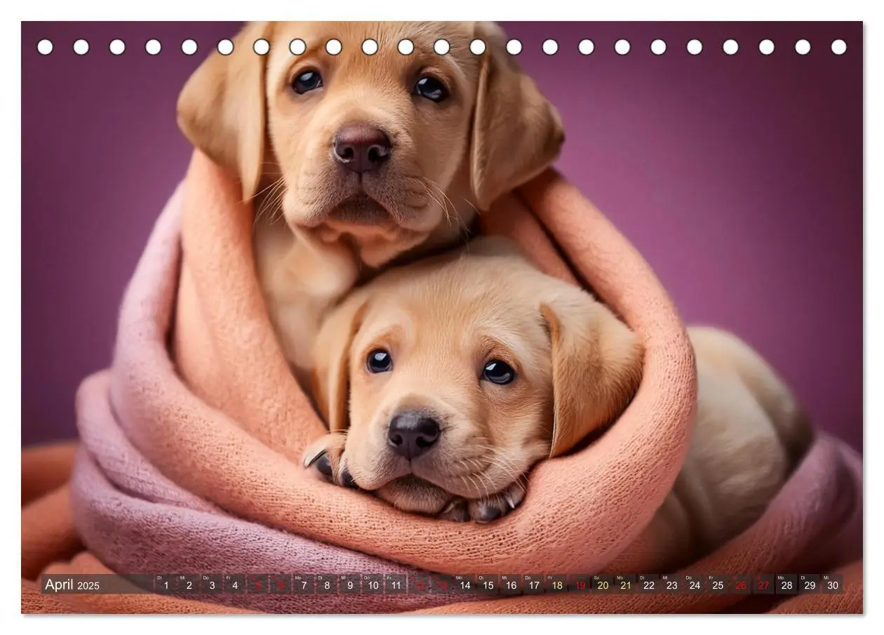 Bild: 9783435743100 | Welpen im Kuschelmodus - Herzerwärmende kleine Labrador Retriever...