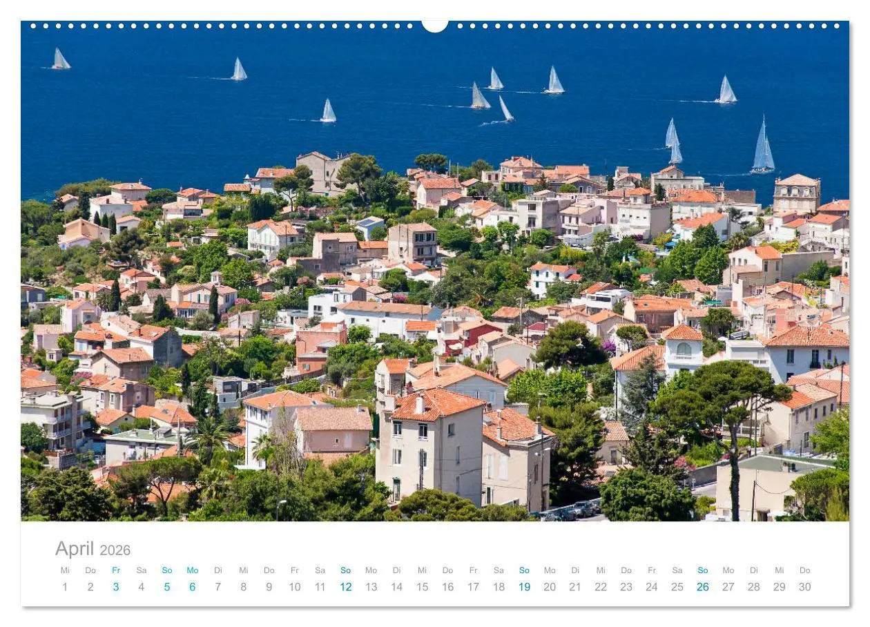Bild: 9783457833100 | Marseille Maritime Metropole (Wandkalender 2026 DIN A2 quer),...