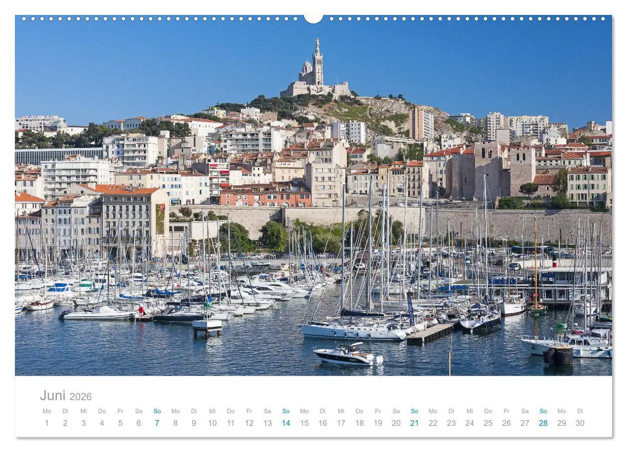 Bild: 9783457833100 | Marseille Maritime Metropole (Wandkalender 2026 DIN A2 quer),...