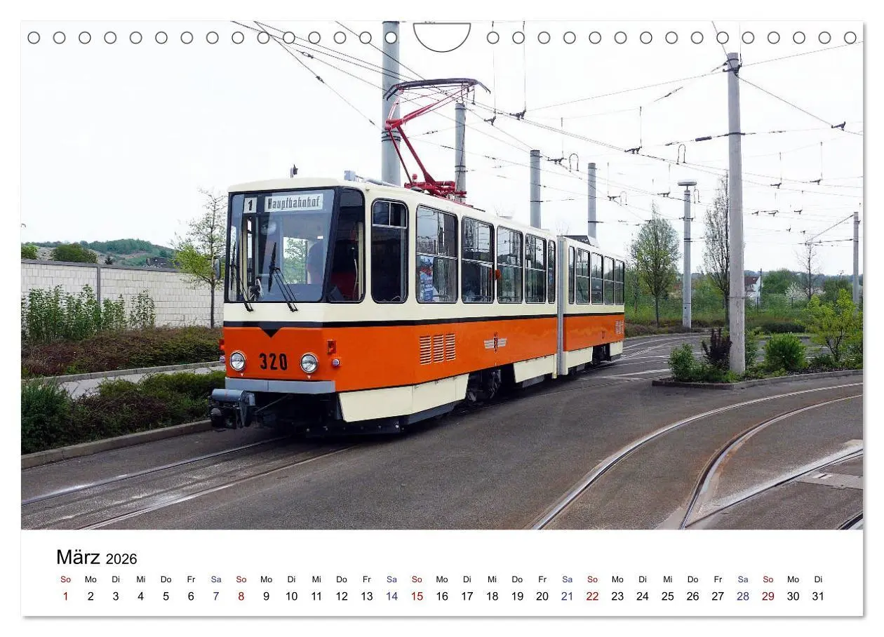 Bild: 9783457903100 | Die letzten Tatrabahnen (Wandkalender 2026 DIN A4 quer), CALVENDO...