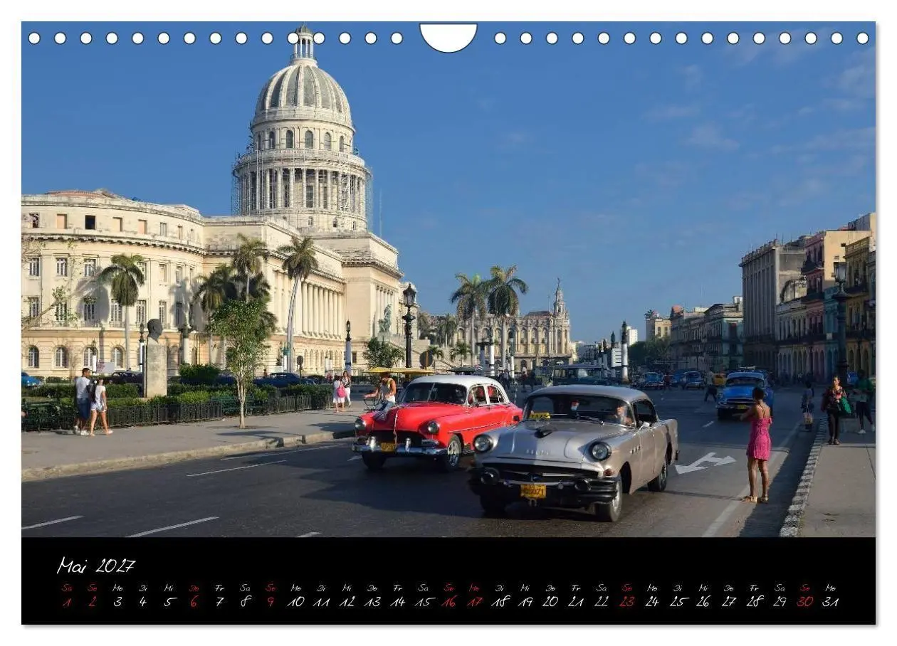 Bild: 9783594213100 | La Habana / Havanna (Wandkalender 2027 DIN A4 quer), CALVENDO...