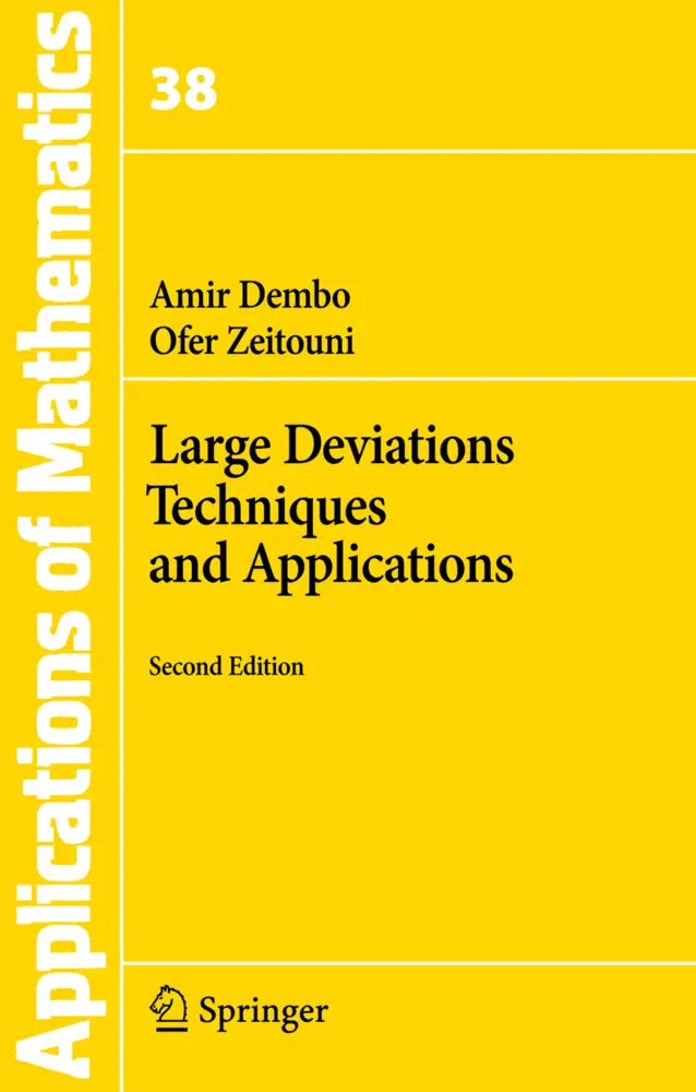 Cover: 9783642033100 | Large Deviations Techniques and Applications | Amir Dembo (u. a.)