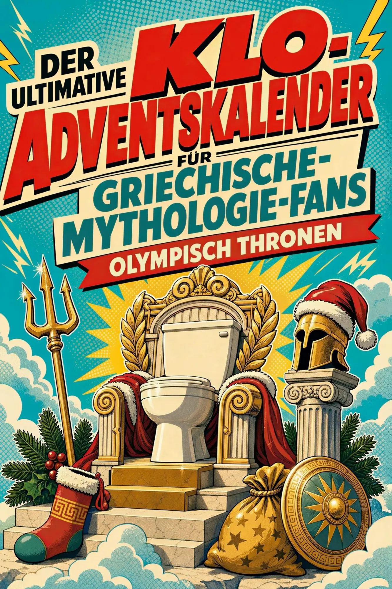 Cover: 9783696113100 | Der ultimative Klo-Adventskalender für Griechische-Mythologie-Fans
