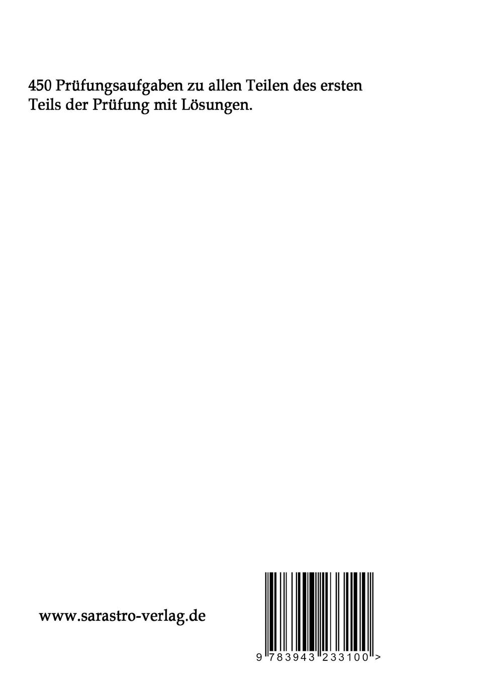 Rückseite: 9783943233100 | 300 Fragen zum Sportfachwirt - 1. Prüfungsteil | Lais Systeme | Buch
