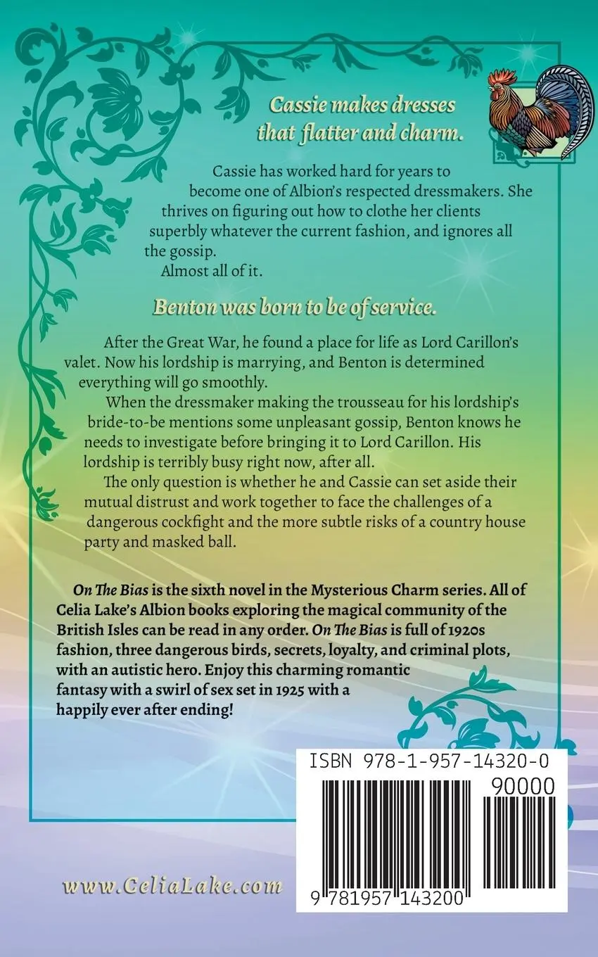 Rückseite: 9781957143200 | On The Bias | Celia Lake | Taschenbuch | Mysterious Charm | Englisch