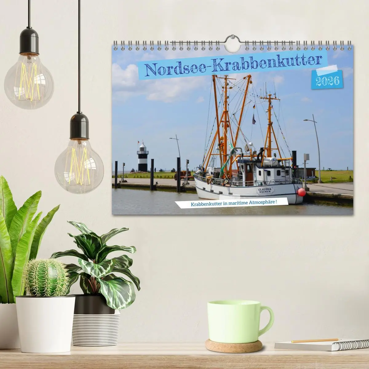 Bild: 9783457373200 | Nordsee-Krabbenkutter (Wandkalender 2026 DIN A4 quer), CALVENDO...