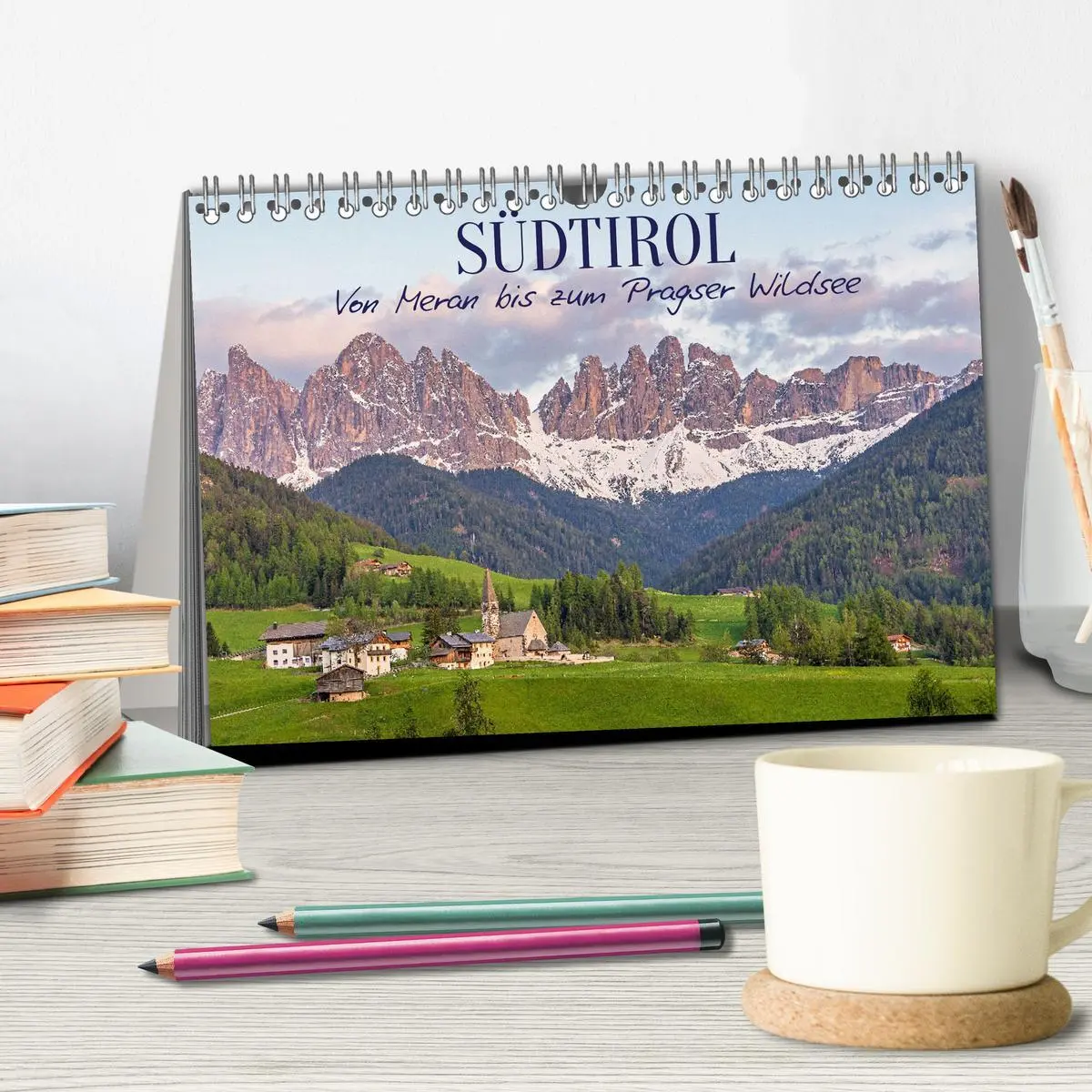 Bild: 9783457513200 | Südtirol - Von Meran bis zum Pragser Wildsee (Tischkalender 2026...