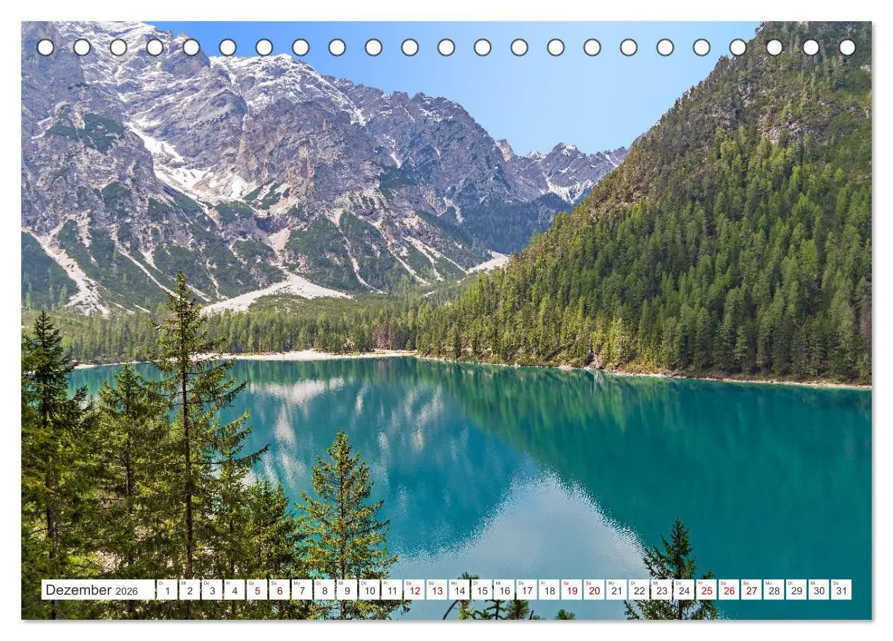 Bild: 9783457513200 | Südtirol - Von Meran bis zum Pragser Wildsee (Tischkalender 2026...