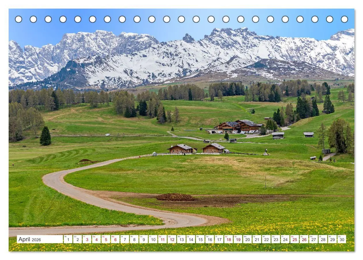 Bild: 9783457513200 | Südtirol - Von Meran bis zum Pragser Wildsee (Tischkalender 2026...