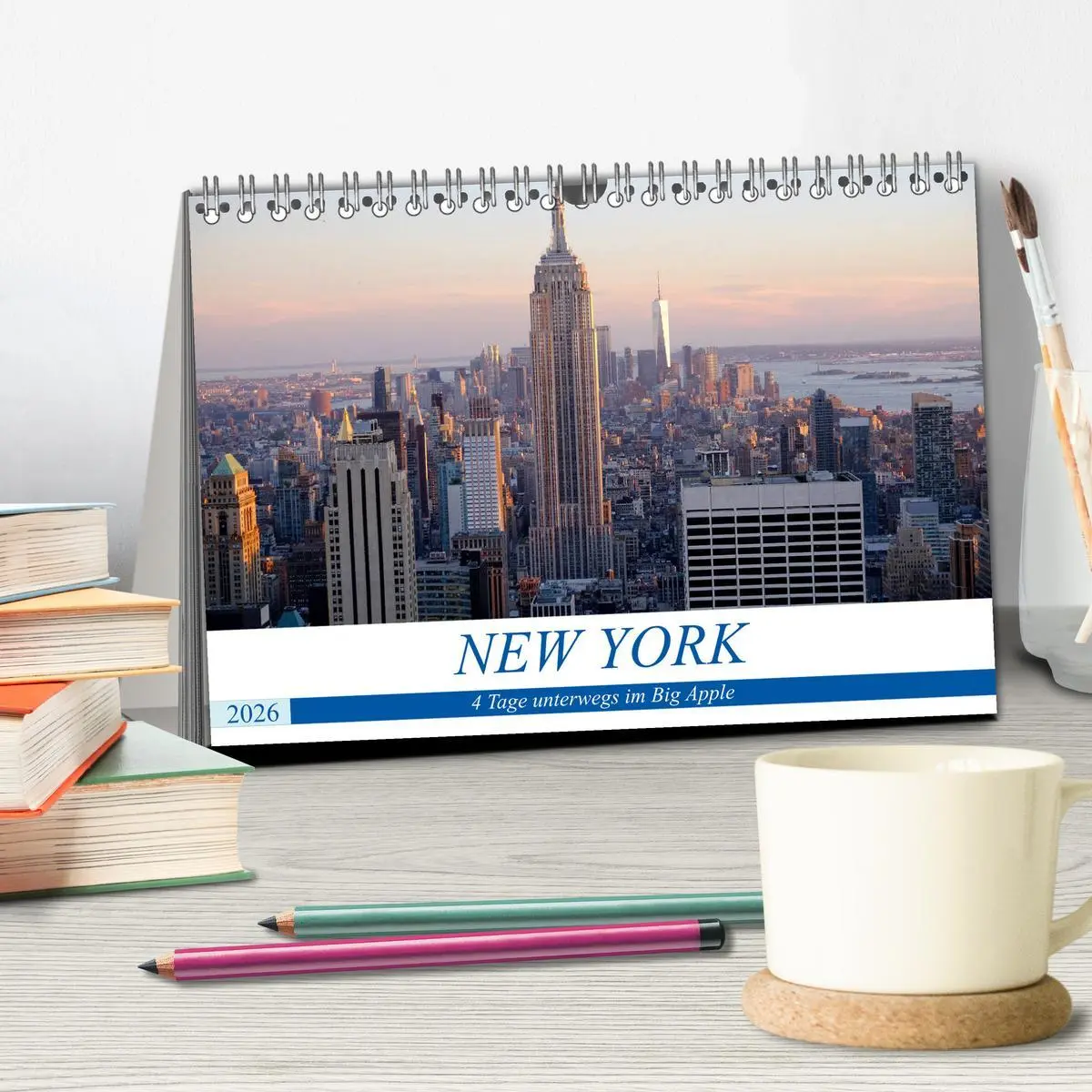Bild: 9783457823200 | New York - 4 Tage unterwegs im Big Apple (Tischkalender 2026 DIN A5...