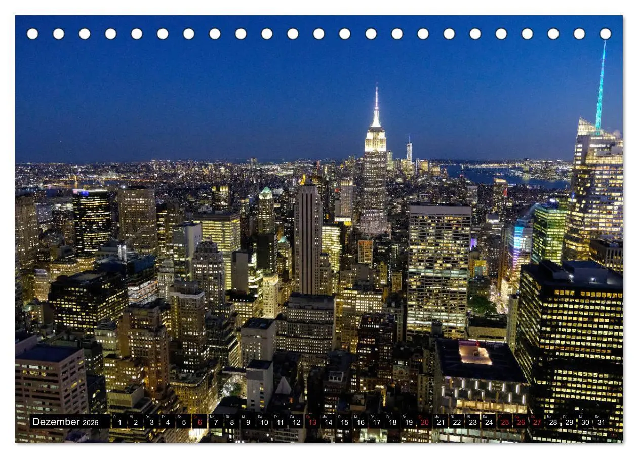 Bild: 9783457823200 | New York - 4 Tage unterwegs im Big Apple (Tischkalender 2026 DIN A5...