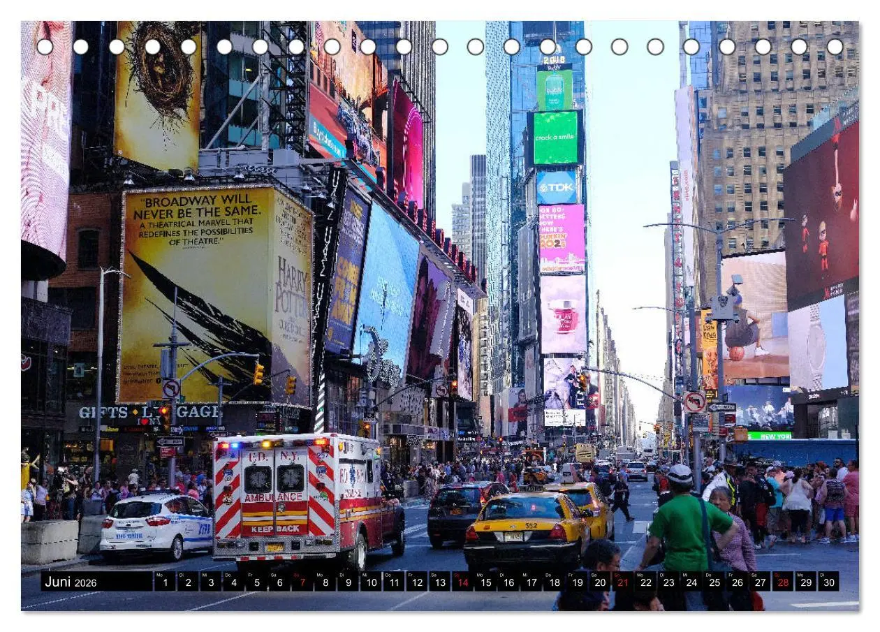 Bild: 9783457823200 | New York - 4 Tage unterwegs im Big Apple (Tischkalender 2026 DIN A5...