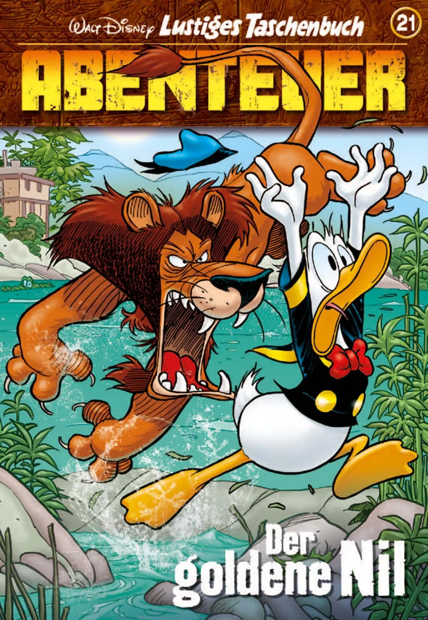 Cover: 9783841323200 | Lustiges Taschenbuch Abenteuer 21 | Der goldene Nil | Disney | Buch