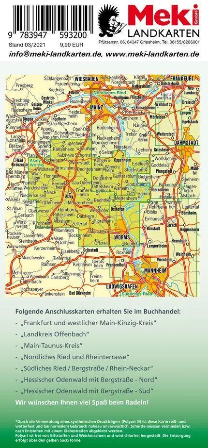 Bild: 9783947593200 | Radfahren - Rheinhessen Süd / Landkreis Alzey-Worms | Michael Messer