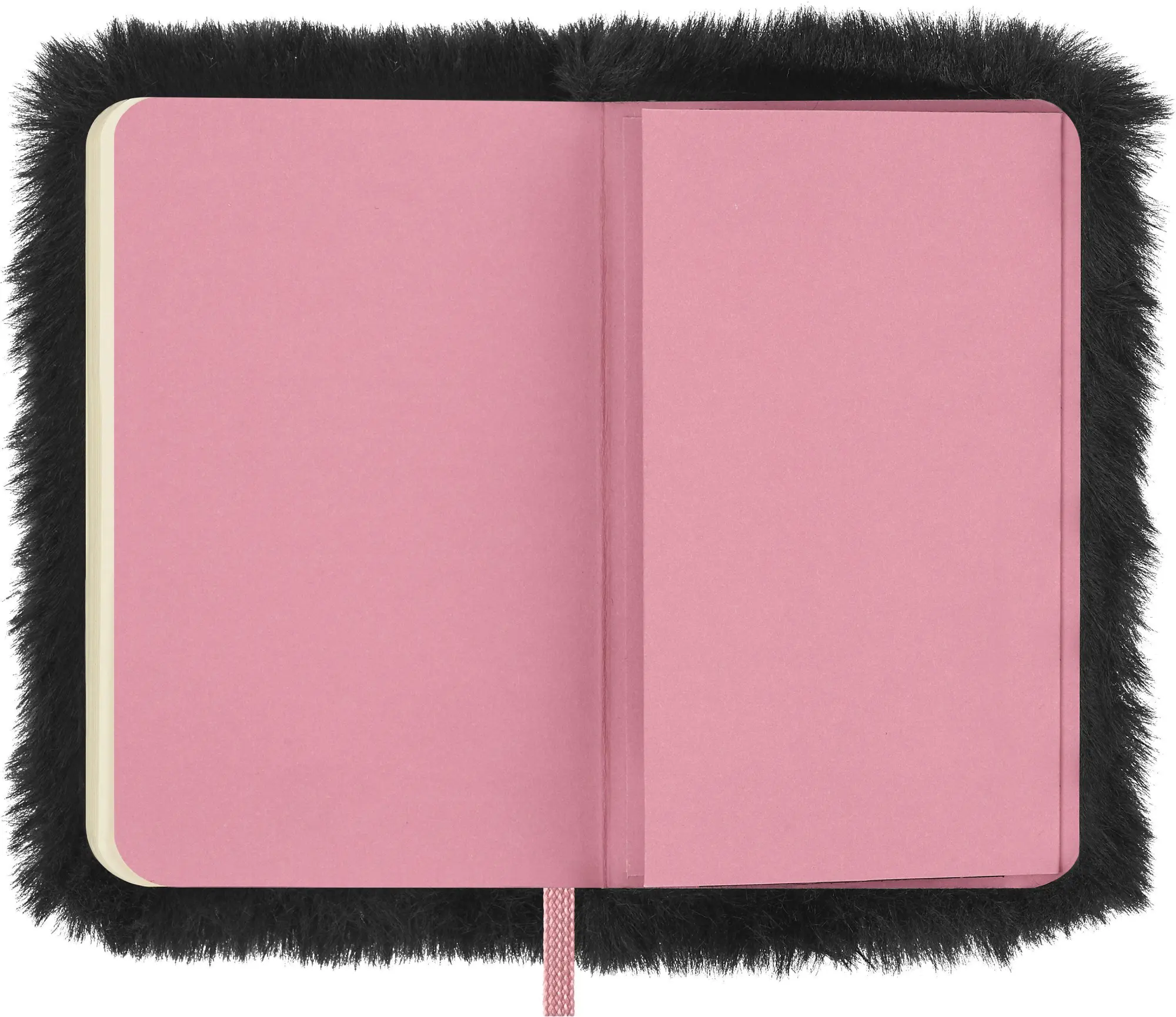 Bild: 8056711513300 | Moleskine X Blackpink Notizbuch faux fur XS, blanko, fester...