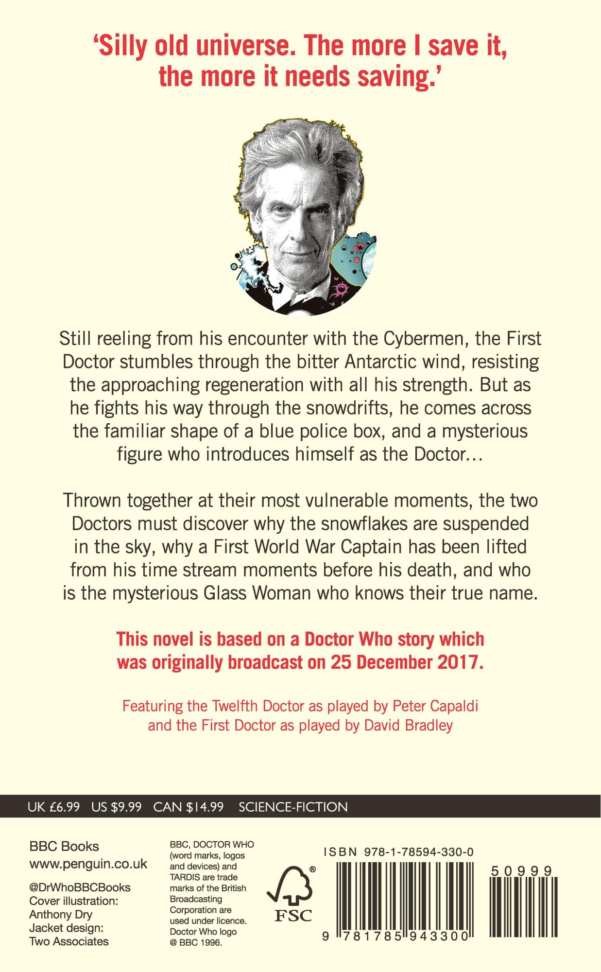 Rückseite: 9781785943300 | Doctor Who | Twice Upon a Time | Paul Cornell | Taschenbuch | Englisch