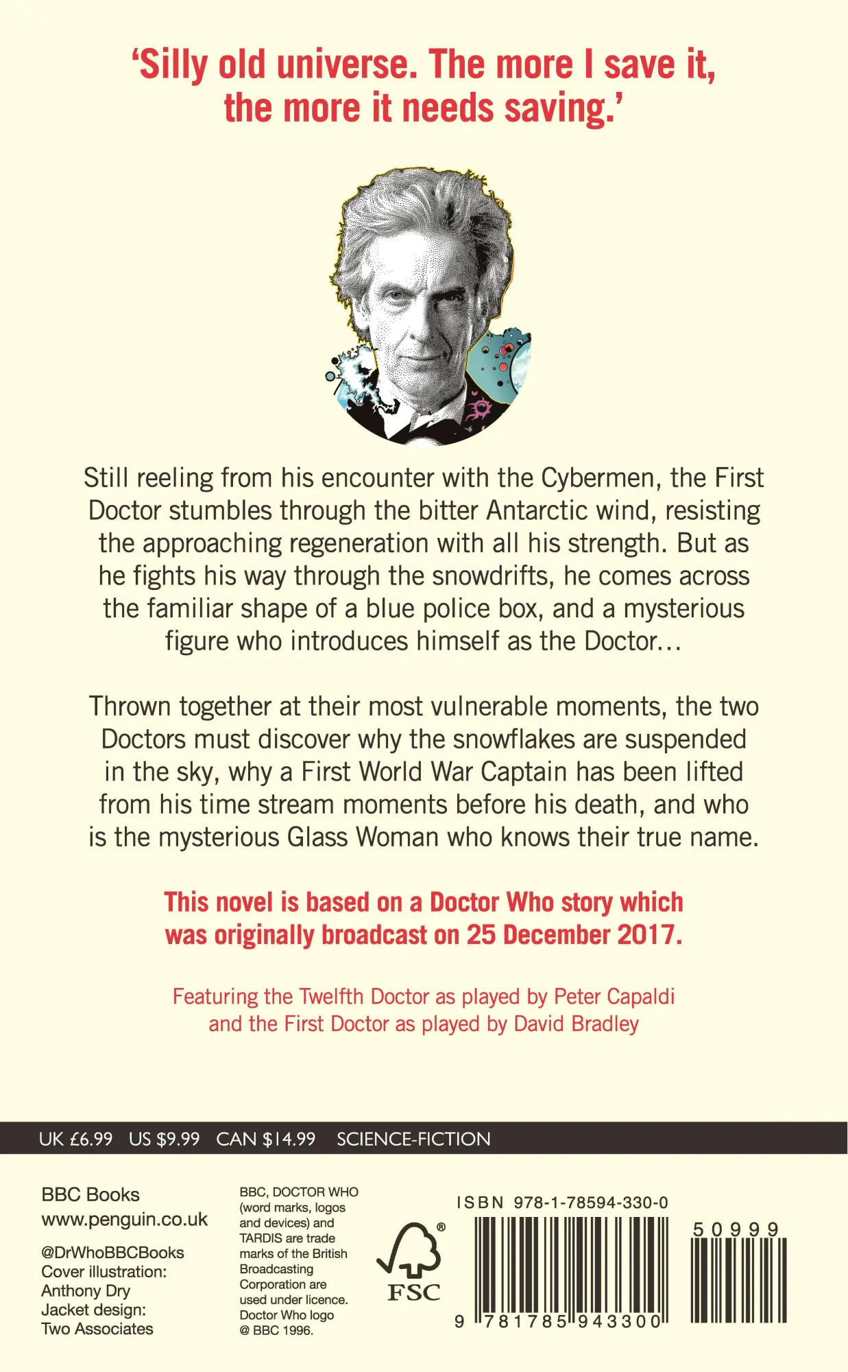 Rückseite: 9781785943300 | Doctor Who | Twice Upon a Time | Paul Cornell | Taschenbuch | Englisch