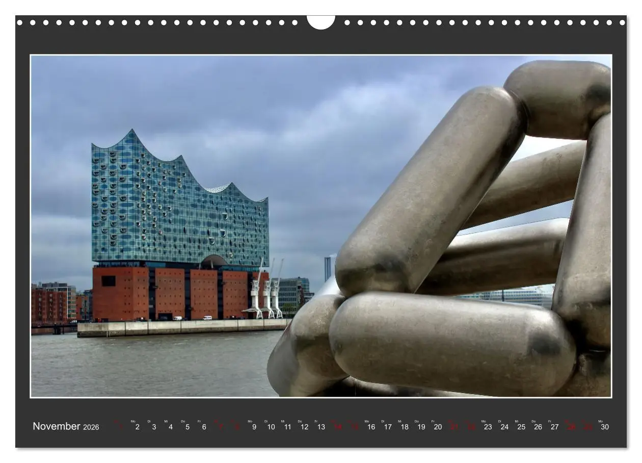 Bild: 9783457503300 | Wahrzeichen Elbphilharmonie (Wandkalender 2026 DIN A3 quer),...
