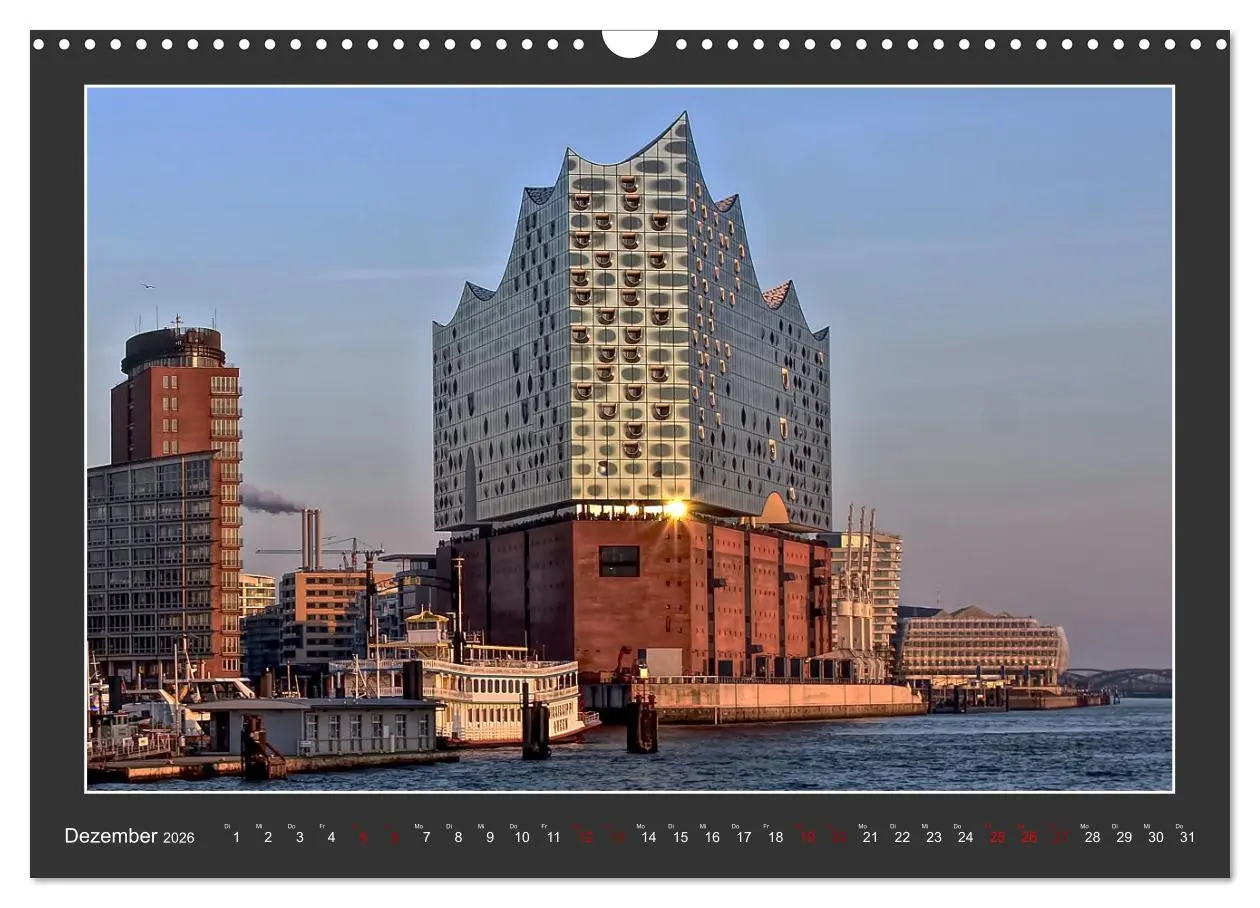 Bild: 9783457503300 | Wahrzeichen Elbphilharmonie (Wandkalender 2026 DIN A3 quer),...
