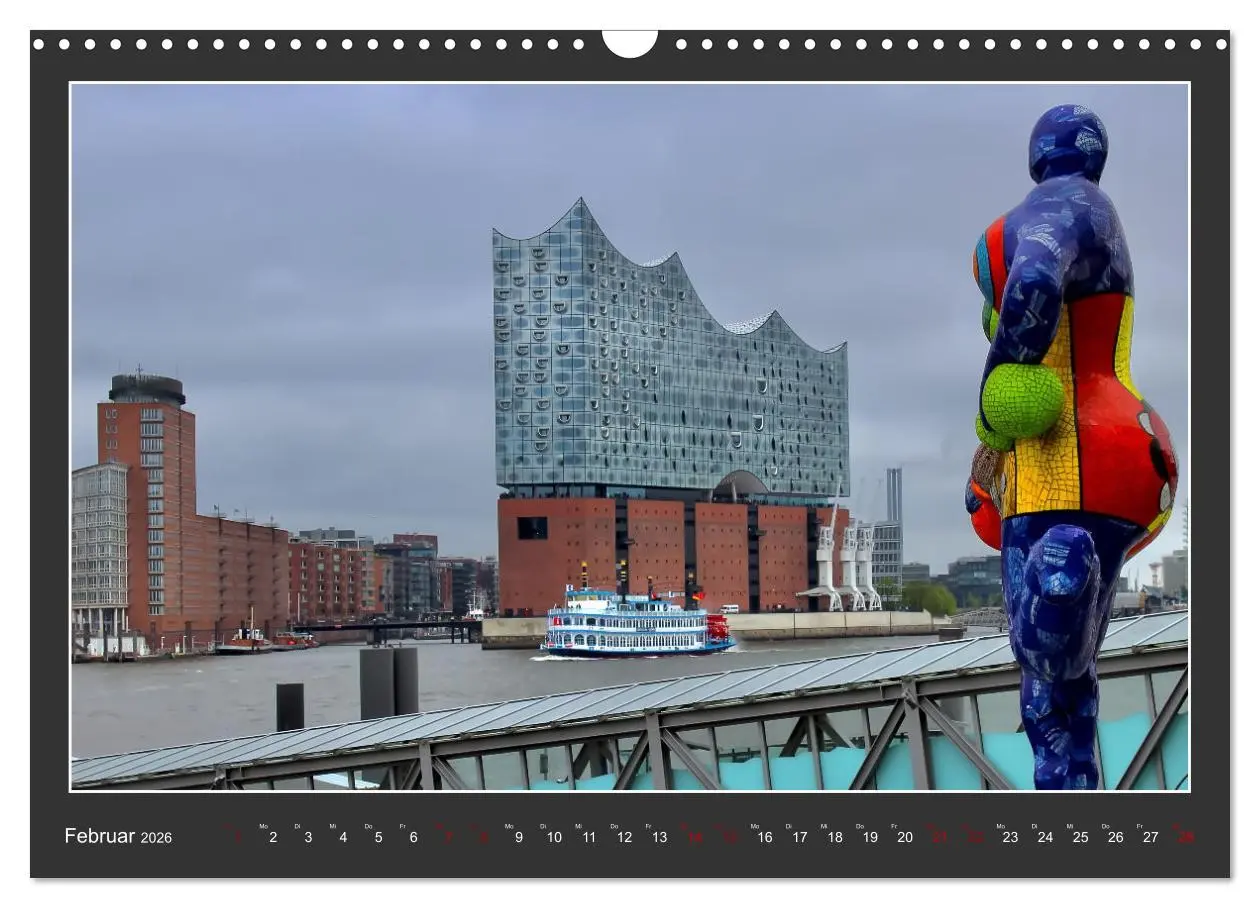Bild: 9783457503300 | Wahrzeichen Elbphilharmonie (Wandkalender 2026 DIN A3 quer),...