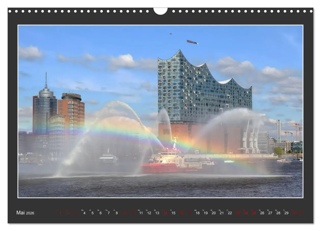 Bild: 9783457503300 | Wahrzeichen Elbphilharmonie (Wandkalender 2026 DIN A3 quer),...