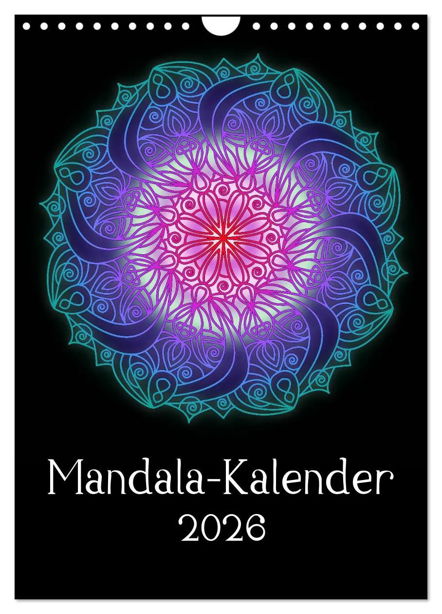 Cover: 9783516383300 | Mandala-Kalender 2026 (Wandkalender 2026 DIN A4 hoch), CALVENDO...