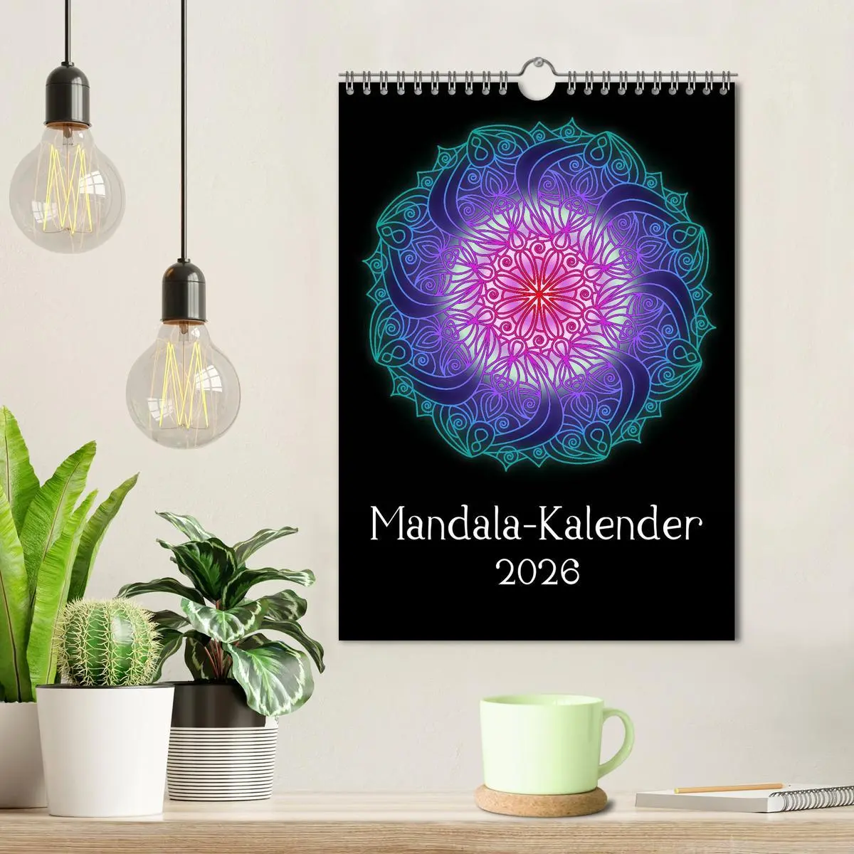 Bild: 9783516383300 | Mandala-Kalender 2026 (Wandkalender 2026 DIN A4 hoch), CALVENDO...