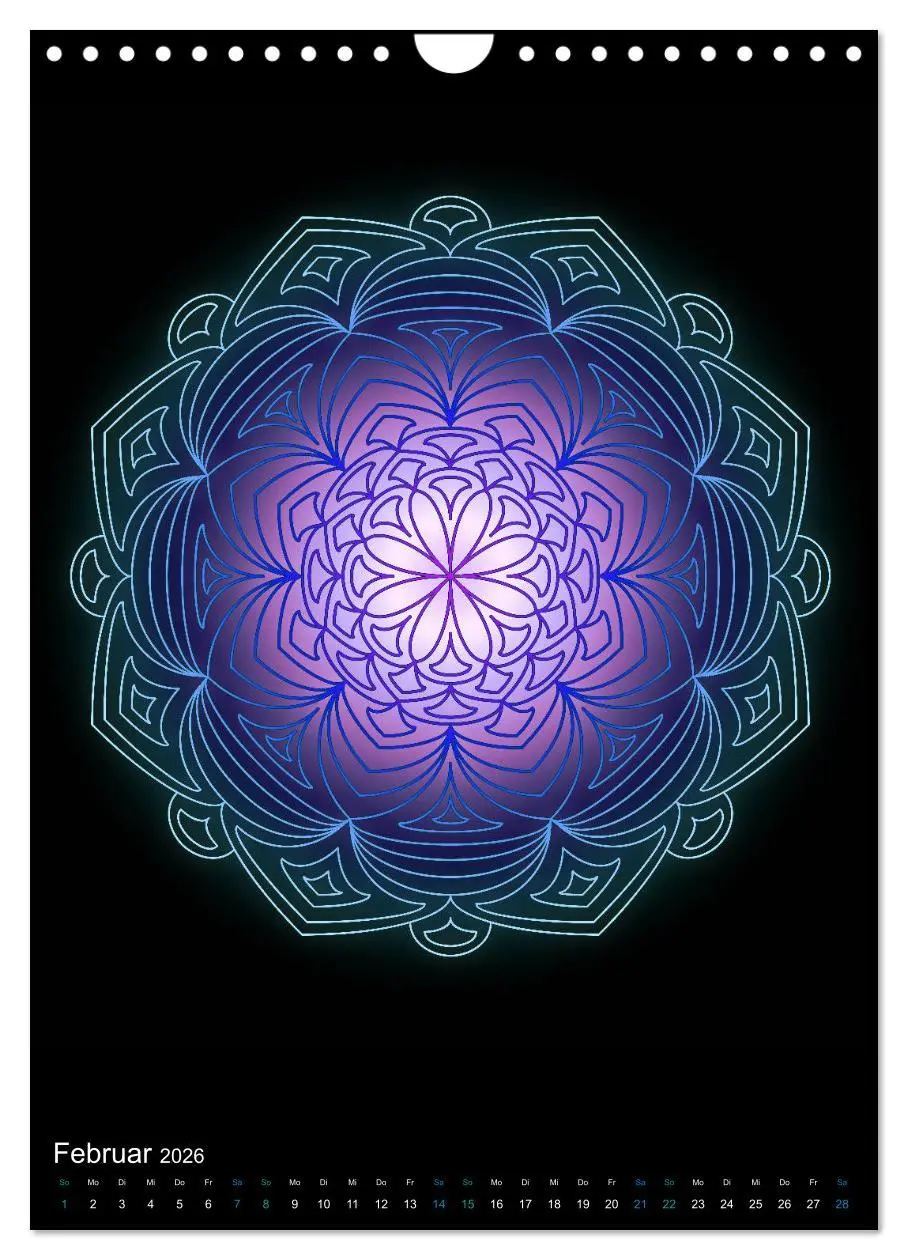 Bild: 9783516383300 | Mandala-Kalender 2026 (Wandkalender 2026 DIN A4 hoch), CALVENDO...