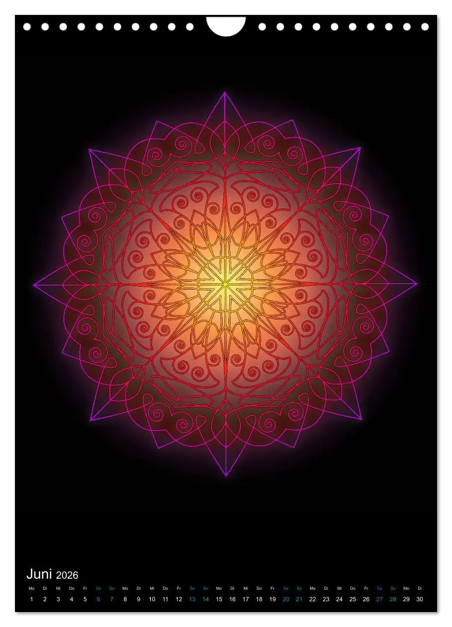 Bild: 9783516383300 | Mandala-Kalender 2026 (Wandkalender 2026 DIN A4 hoch), CALVENDO...