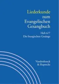 Cover: 9783525503300 | Liederkunde zum Evangelischen Gesangbuch. Heft 6/7 | Gerhard Hahn