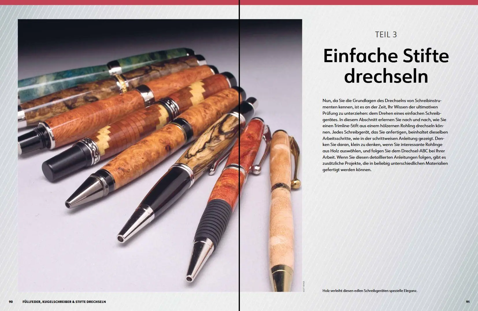 Bild: 9783702023300 | Füllfeder, Kugelschreiber &amp; Stifte drechseln | Barry Gross | Buch