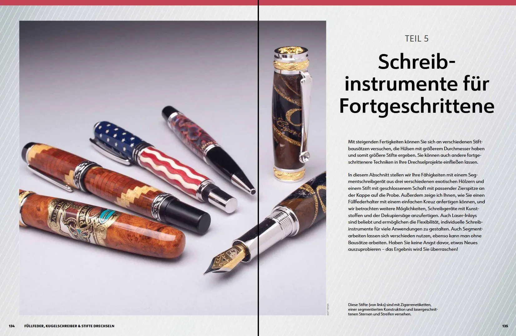 Bild: 9783702023300 | Füllfeder, Kugelschreiber &amp; Stifte drechseln | Barry Gross | Buch