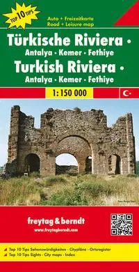 Cover: 9783707903300 | Türkische Riviera 1 : 150 000. Auto- und Freizeitkarte | KG | Deutsch
