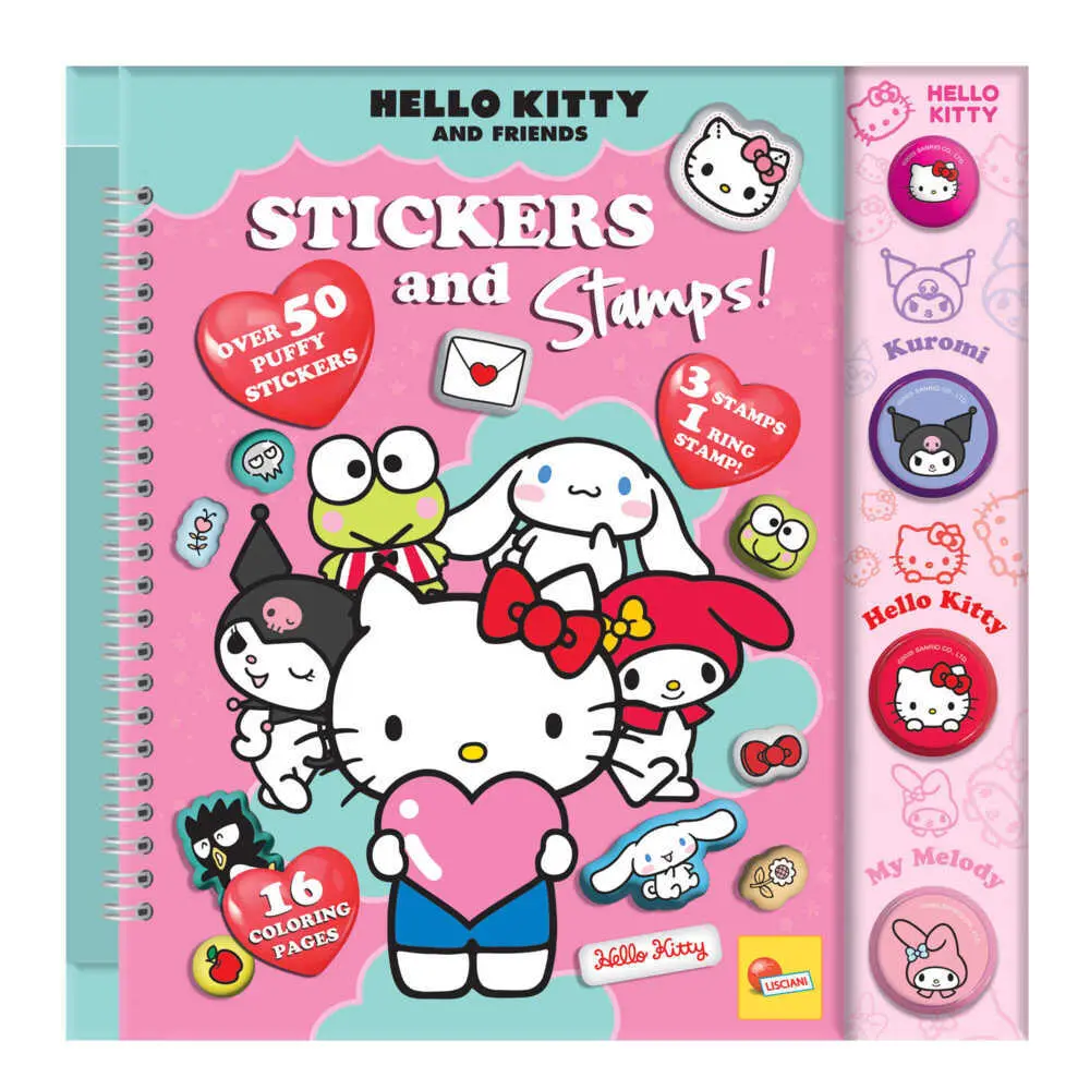 Cover: 9788833513300 | Hello Kitty And Friends Stickers &amp; Stempel In Display 8 | Taschenbuch
