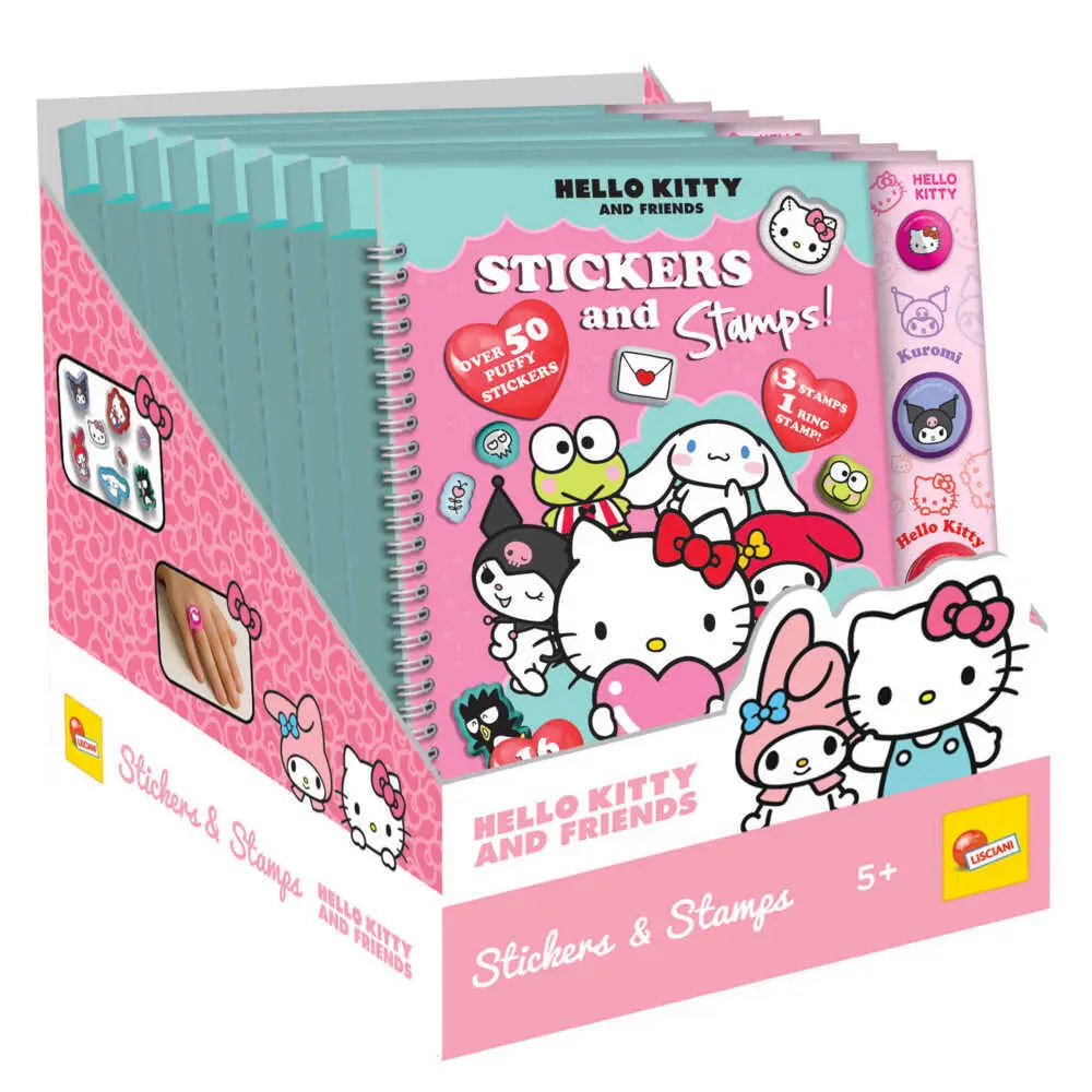 Bild: 9788833513300 | Hello Kitty And Friends Stickers &amp; Stempel In Display 8 | Taschenbuch