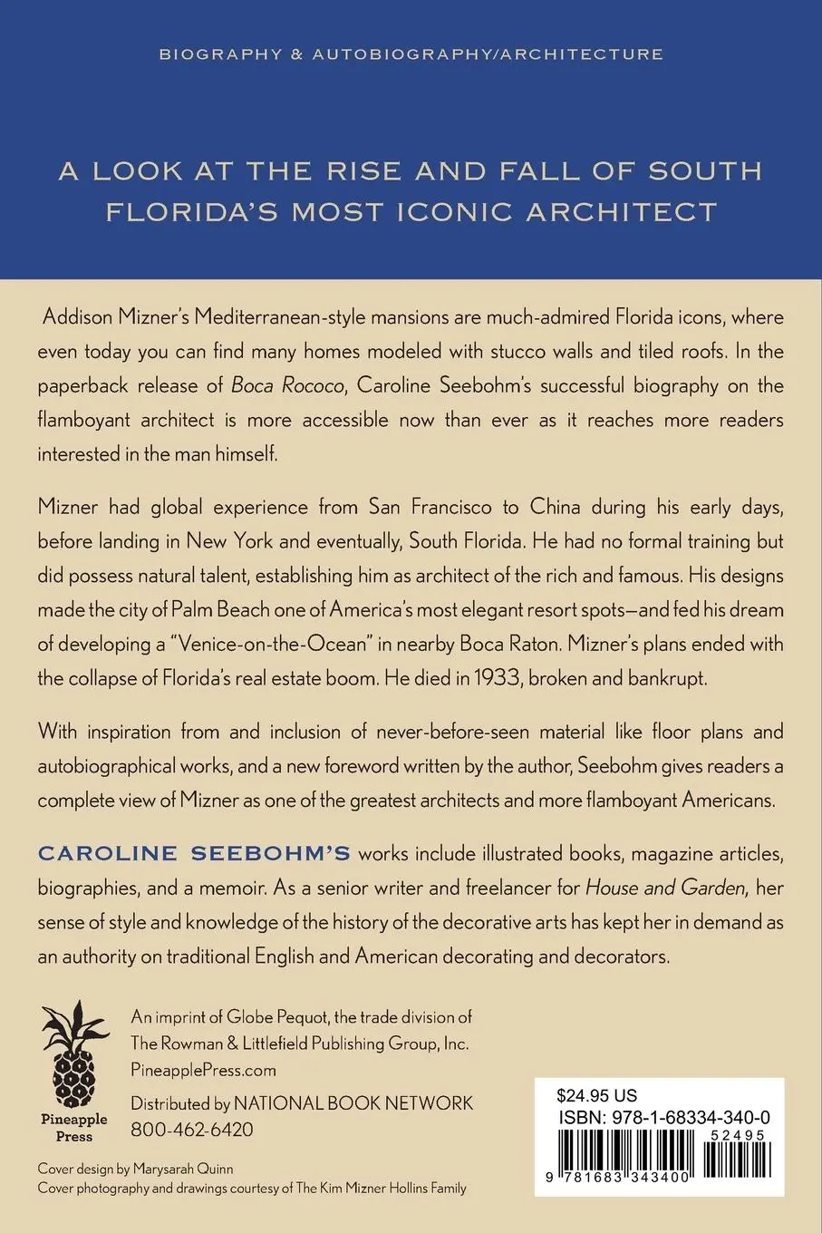 Rückseite: 9781683343400 | Boca Rococo | How Addison Mizner Invented Florida's Gold Coast | Buch